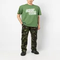 izzue slogan-print T-shirt - Green