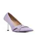 Karl Lagerfeld Sarabande Signature Logo Court pumps - Purple