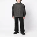 izzue front patch pocket shirt - Grey