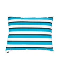 Fornasetti stripe pattern cushion - Blue