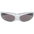Balenciaga Eyewear Skin XXL cat-eye sunglasses - Grey