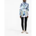 adidas by Stella McCartney TrueNature Packable abstract-print jacket - Blue