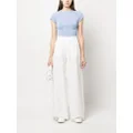 Dsquared2 wide leg trousers - White