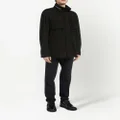 Giuseppe Zanotti long sleeves high neck jacket - Black
