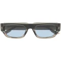 Gucci Eyewear translucent square-frame sunglasses - Green