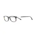 Lacoste square-frame tortoiseshell glasses - Brown