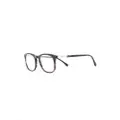 Lacoste square-frame tortoiseshell glasses - Brown