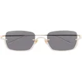Gucci Eyewear oversized square-frame sunglasses - Silver