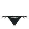 Dsquared2 side-tie bikini bottoms - Black