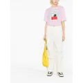 Moncler Peanuts-print cotton T-shirt - Pink