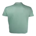 Boglioli short-sleeve linen polo shirt - Green