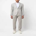 Zegna mid-rise tailored trousers - Grey