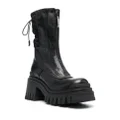 Premiata drawstring 85mm ankle boots - Black