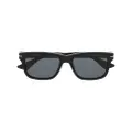 Montblanc square-frame tinted sunglasses - Black