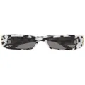 Balenciaga Eyewear Dynasty rectangle-frame sunglasses - Grey