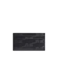Balenciaga Signature monogram card holder - Black