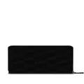 Balenciaga BB-print zip-up wallet - Black