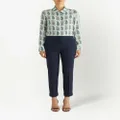 ETRO tailored cotton trousers - Blue