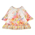 Camilla floral-print ruffle-detail dress - Multicolour