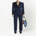 ETRO pressed-crease tailored trousers - Blue