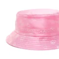 Alexander McQueen embroidered-logo bucket hat - Pink