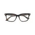 Gucci Eyewear square-frame optical glasses - Brown