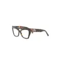 Balenciaga Eyewear tortoiseshell-effect cat-eye glasses - Brown