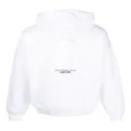 Calvin Klein Jeans motion floral-print hoodie - White