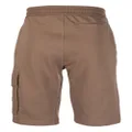 Calvin Klein Jeans logo-patch cargo track shorts - Brown