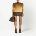 ETRO gradient ribbed knit top - Yellow