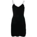 Rabanne chain-straps mini dress - Black
