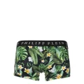 Philipp Plein floral-print boxers - Green