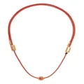 Versace Medusa charm necklace - Orange