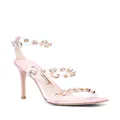 Sophia Webster Rosalind gemstone-embellished 90mm sandals - Pink