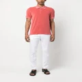 TOM FORD towelling short-sleeved polo shirt - Pink