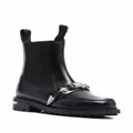 Toga Pulla embellished leather boots - Black