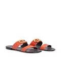 Giuseppe Zanotti Gregory double-strap sandals - Orange