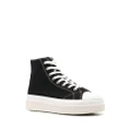 ISABEL MARANT lace-up high-top sneakers - Black