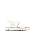 Camper Oruga leather sandals - White