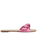 Giuseppe Zanotti Aycha knot-detailing flat sandals - Pink