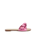 Giuseppe Zanotti Aycha knot-detailing flat sandals - Pink