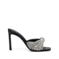 Sergio Rossi Evangelie 95mm crystal-embellished sandals - Black