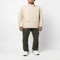 Stone Island Compass-patch long-sleeved jacket - Neutrals
