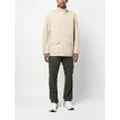 Stone Island Compass-patch long-sleeved jacket - Neutrals