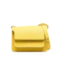 Marni Trunk leather shoulder bag - Yellow