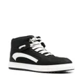 Dsquared2 two-tone high-top sneakers - Black