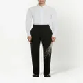 Alexander McQueen cotton long-sleeved shirt - White