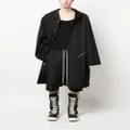 Rick Owens hooded oversized raincoat - Black