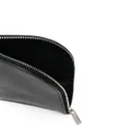 Rick Owens neck-strap leather wallet - Black