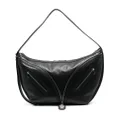 Versace Repeat large shoulder bag - Black